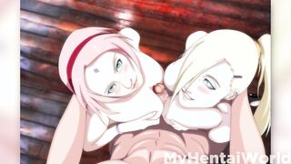 Naruto Ino Yamanaka Animated Compilation three