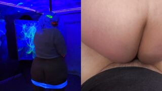 Split screen porn music scene