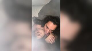 Tit fucking long natural boobs
