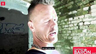 Public Screwed with Chubby Ashley Cumstar! DatingBaron.com