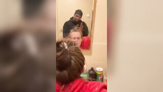 Fucking my neighbor’s PAWG into his WC