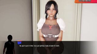 Maids And Maidens: Vulgar Bro Is Having A Dream How He Fucks His Maid-Ep5
