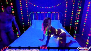 Get Pounded and a Facial Under the African Lights.