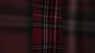 Ex-Wife blows penis inside student outfit