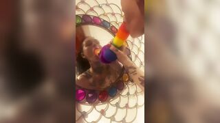 Practice makes super sexy, especially when I view myself inside the mirror wishing it was your rough dick