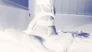 Dads Ex-Wife into panties tells me to got nude shes lusty and wants my dick! cougar Hispanic Milf