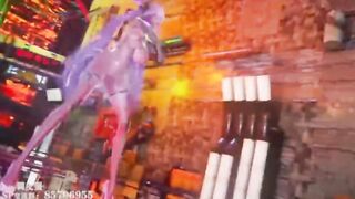 【MMD R-teenagers SEX DANCE】HOT CHICK FUCKS ROUGH RIDES HOT激しいセックス[MMD R-18]
