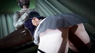 【MMD R-19 year old SEX DANCE】INTENSE BJ WHITE CHICK OFFER INSANE BJ TO LONG BLUE COCKホットガー[MMD R-18]
