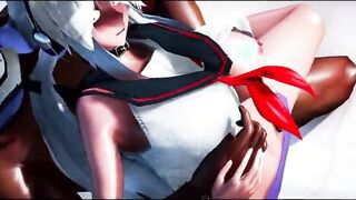 【MMD R-teens SEX DANCE】PERVERSE SEXY BUTT SWEET INSANE SATISFACTION YUMMY BOOTY 激しいセックス [MMD]