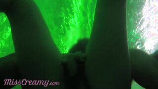I seduce my university friend into a outdoors swimming pool with hugest orgasm from fingered
