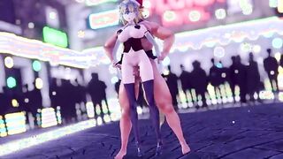 【MMD R-18 year old SEX DANCE】HOT CHICK LISTENS TO GODDESS MUSIC AND SHOWS HER HUGE MELONS 激しいセックス[MMD R-18]