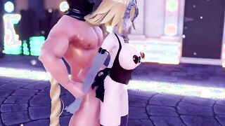 【MMD R-18 year old SEX DANCE】HOT CHICK LISTENS TO GODDESS MUSIC AND SHOWS HER HUGE MELONS 激しいセックス[MMD R-18]