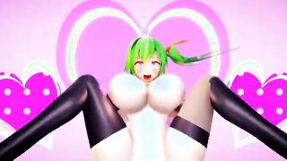 【MMD R-teen SEX DANCE】INTENSE HOT WOMEN FUCKING WITH LONG DICK SWEET CHOCOLATE PLEASURE激しいセックス[MMD]