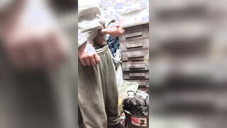 Caught jerking off