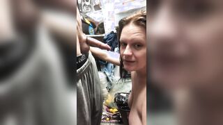 Caught jerking off