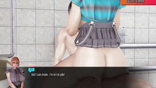 Maids And Maidens: Chubby cunt with mouth Get Banged! Inside A Outdoor Restroom-Ep3