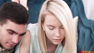 18videoz - Blonde teeny Polly White spontaneous anal