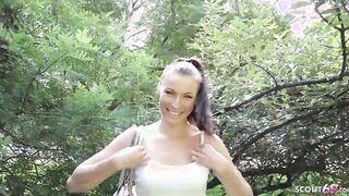 GERMAN SCOUT - Natural and Beauty Waitress Victoria Pickup and