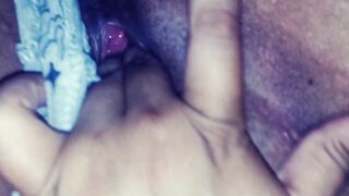 Having Fun with my soak vagina