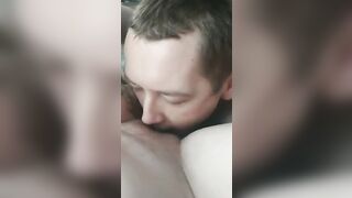 HUBBY EATING MY 