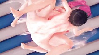 【MMD R-teenie SEX DANCE】HOT PERVERSE BUTT SWEET INSANE FUCKING 激しいセックス [MMD]
