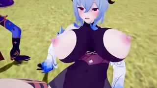 【MMD R-18 yo SEX DANCE】MONA GANYU EXTREME YUMMY SEX SWEET SATISFACTION HOTTIE BOOTY SWEET BONED 激しいセックス [MMD]