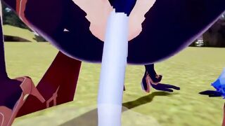 【MMD R-18 yo SEX DANCE】MONA GANYU EXTREME YUMMY SEX SWEET SATISFACTION HOTTIE BOOTY SWEET BONED 激しいセックス [MMD]