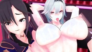 【MMD R-teens SEX DANCE】INTENSE SEX HOT GROUP NIGHT CLUB ハードセックス [MMD]