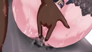 【MMD R-teenagers SEX DANCE】TIGHT SOAK VAGINA SWEET SATISFACTION LOVELY MULTIPLE ORGASM ハードセックス [MMD]