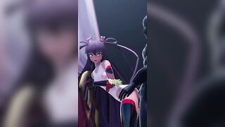 【MMD R-eighteen SEX DANCE】NAUGHTY WOMEN LIKING HER EXTREME SLUTY FUCK激しいセックス[MMD R-18]