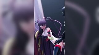 【MMD R-eighteen SEX DANCE】NAUGHTY WOMEN LIKING HER EXTREME SLUTY FUCK激しいセックス[MMD R-18]