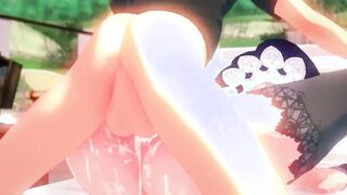【MMD R-teens SEX DANCE】HARD SEX INSANE ANAL FUCKING BEAUTY BOOTY 激しいセックス [MMD]