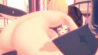 【MMD R-barely legal SEX DANCE】HOT BOOTY INSANE YUMMY SATISFACTION SWEET SATISFACTION 激しいセックス [MMD]