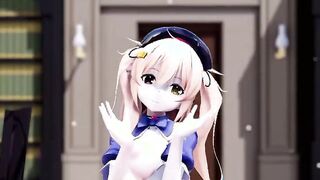 【MMD R-teenie SEX DANCE】HOT SEX FUCKS AND GOES TO THE BOOTY WITHOUT MERCY ホットな女の子[MMD R-18]