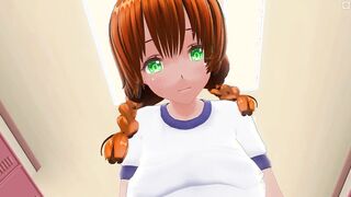 3D ANIMATED pov Red Head Ride Your Dick