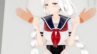 【MMD R-18 year old SEX DANCE】GIRL LIKING HER LONG EXTREME FUCKING WITH HIS HUGE FULL DICK ホットな女の子[MMD]