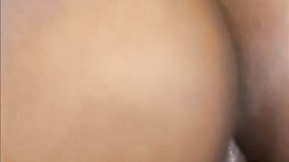 Long butt Rides Cock backwards