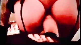 Ex cunt with mouth ruin his crossdresing anal with fat fake-dick and punch fisting