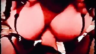 Ex cunt with mouth ruin his crossdresing anal with fat fake-dick and punch fisting