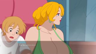 The Concealed of the House - Blonde dancer fucks huge ebony dick (Liza)