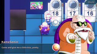 Kame Paradise two - Android barely legal gets pounded by Roshi