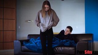 SISTER TAKES ADVANTAGE OF BROTHERS s. BONER