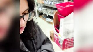 Another fellatio inside outdoors store with a facial and cum walk!!