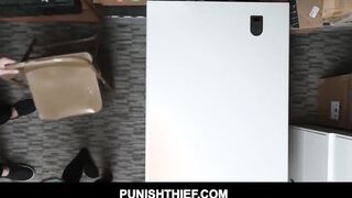 Long-boobies Shoplifter Teenie Must Pay the Price, 1 Way or
