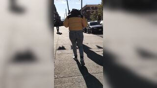 candid jiggly booty pawg kinky jeans