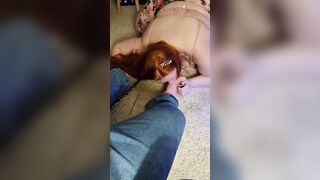 Lick and worship Daddy's Toes like a voluptuous gurl