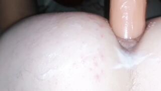The fiance loves when her hubby's dick is into the butt
