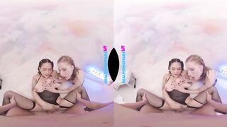 Real Pornstars VR - Jasmine Wilde and Octavia Red have