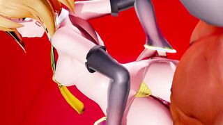 【MMD R-teenie SEX DANCE】HOT INSANE SEX PERVERSE BUTT SWEET EXTREME SATISFACTION ハードセックス [MMD]