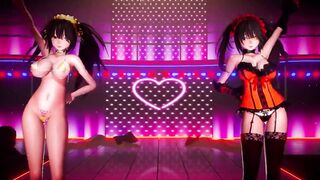 【MMD R-19 year old SEX DANCE】PERVERSE HOTTIE BOOTY SWEET EXTREME SATISFACTION DELICIOUS BOOTY ハードセックス [MMD]